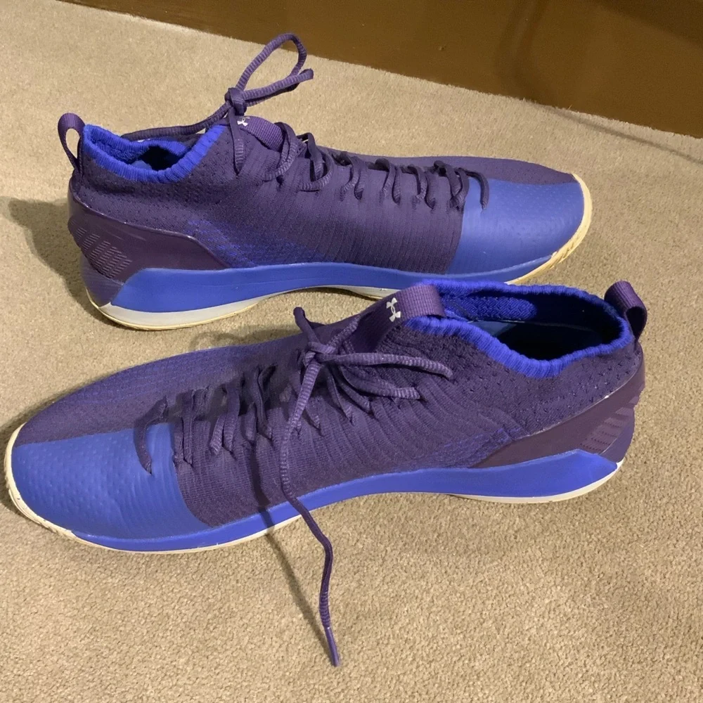 Under Armour Heatseeker Purple Blue Men’s Size 16